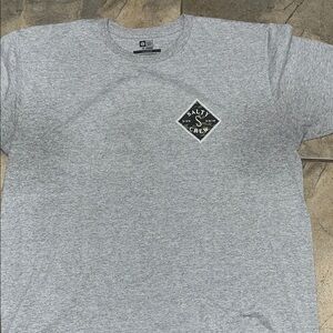 Salty Crew Heather Gray Short Sleeve Tee
